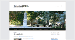Desktop Screenshot of comeniuskft.hu